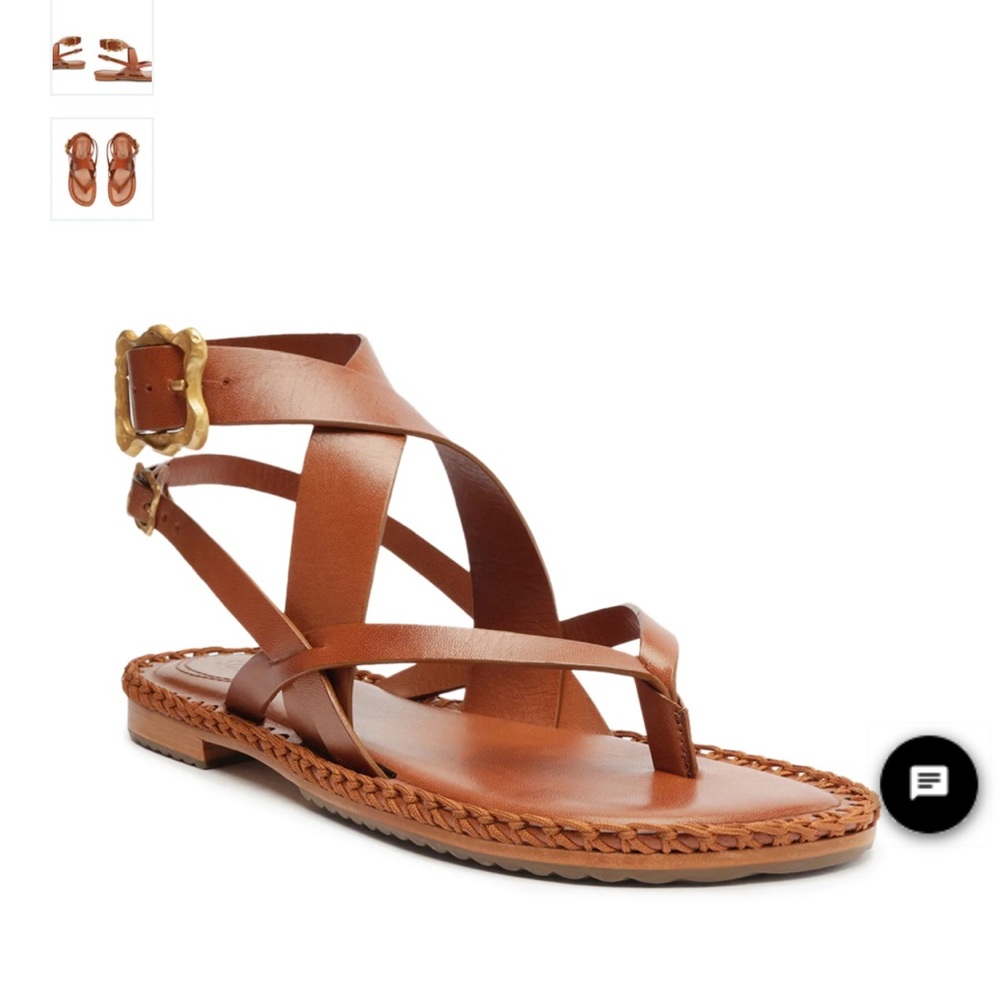 Schutz - Keith Flat Sandal - Sz. 9